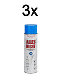 3x Alles Dicht Spray 500ml Dichtspray Abdichtung wasserdicht Flüssigkunststoff-3