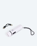 Kurbel Taschenlampe Dynamo LED Notfalllampe Camping Outdoor Aufladbar Kurbel USB-2