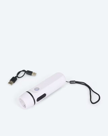 Kaufen weiss Kurbel Taschenlampe Dynamo LED Notfalllampe Camping Outdoor Aufladbar Kurbel USB