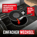 LANDMANN Modulus Grillrostsystem Triton 2.1 Pizzastein WOK Grillspießset-3