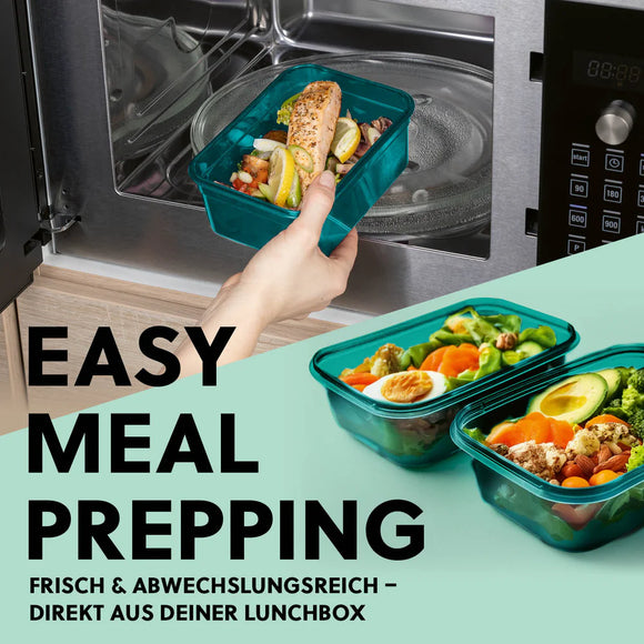 GOURMETmaxx Klick-it Aufbewahrungsdosen-Set Grün