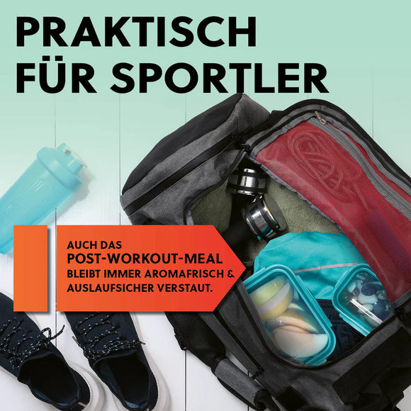 GOURMETmaxx Klick-it Aufbewahrungsdosen-Set Grün