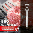 Landmann Grillbesteck-Set 6-teilig Grillkoffer Edelstahl Silber 35 cm-5