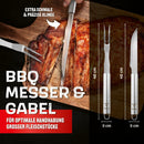 Landmann Grillbesteck-Set 6-teilig Grillkoffer Edelstahl Silber 35 cm-7