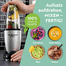 Standmixer Smoothie Maker Mixer Blender Crusher Edelstahl Klingen Shaker 400W-6