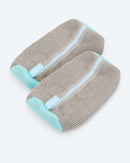 Schuhwaschbeutel 2er Set Schuhbeutel Waschmaschine Waschbeutel Sneaker Schuhe-1