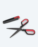 2x Multi Schere 2in1 Küchenschere mit Cutter Antihaft Klinge Haushalt Set-2
