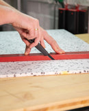 2x Multi Schere 2in1 Küchenschere mit Cutter Antihaft Klinge Haushalt Set-4