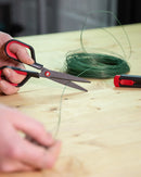 2x Multi Schere 2in1 Küchenschere mit Cutter Antihaft Klinge Haushalt Set-6