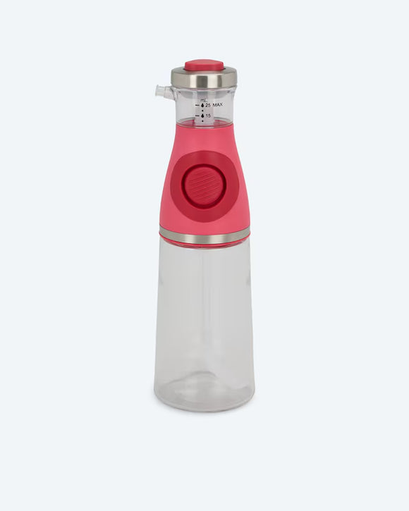 Öl & Essig Spender mit Skala Messkammer 490 ml Glas Flasche Ölspender