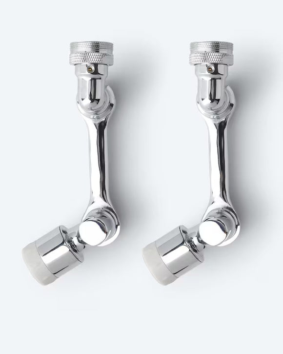2x Multifunktionaler Wasserhahn 2 Wasserauslassmodi Strahlregler Bad Küche
