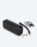Akku Mini Kompressor Luftpumpe elektrisch Reifenpumpe Auto Fahrrad USB-4