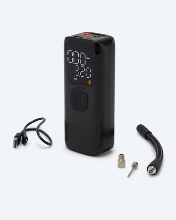 Akku Mini Kompressor Luftpumpe elektrisch Reifenpumpe Auto Fahrrad USB