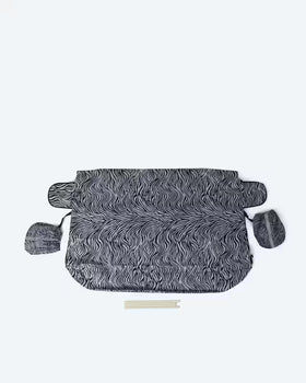 Kaufen zebra Frontscheibenabdeckung Auto 162x110 cm Frostschutz Eis Schnee Sonnenschutz