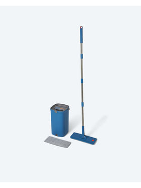 Kaufen blau Clever In &amp; Out Mop Wischmop Boden Reiniger Bodenwischer Eimer und Wischer Mopp