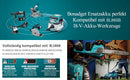 2x Ersatzakku Kompatibel mit Makita 18V Akku 8,0ah 8000mAh Li-ion für Werkzeuge-8