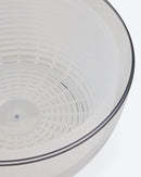 Veggie Wash Salatschleuder Ergonomischer Drehknopf mit Stopp-Knopf Rutschfest-4