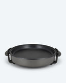 Elektrische Partypfanne Multipfanne Pizzapfanne XXL 42cm mit Deckel 1500W-3