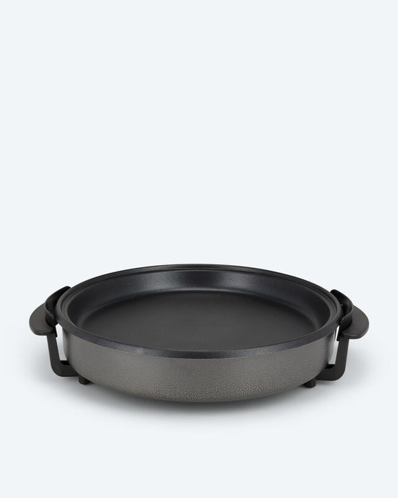 Elektrische Partypfanne Multipfanne Pizzapfanne XXL 42cm mit Deckel 1500W