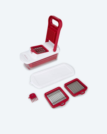 Kaufen rot Easy Smart 7tlg Gemüseschneider Zerkleinerer