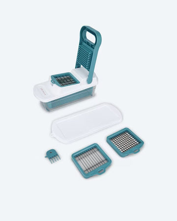 Kaufen blau Easy Smart 7tlg Gemüseschneider Zerkleinerer