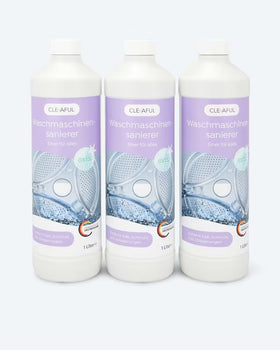 Waschmaschinenreiniger 3x1L Entkalker Hygiene Reiniger Maschine Pflege Set