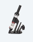 Akku Handstaubsauger Kabellos Staubsauger Beutellos 90W Ladestation Sauger Schwarz-2