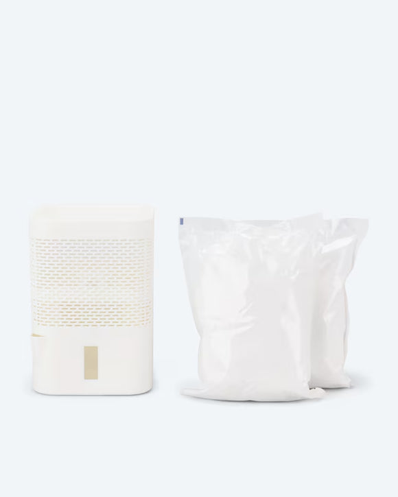 Luftentfeuchter Air One + Nachfüllpack Anti Schimmel Allergene ohne Strom Weiß