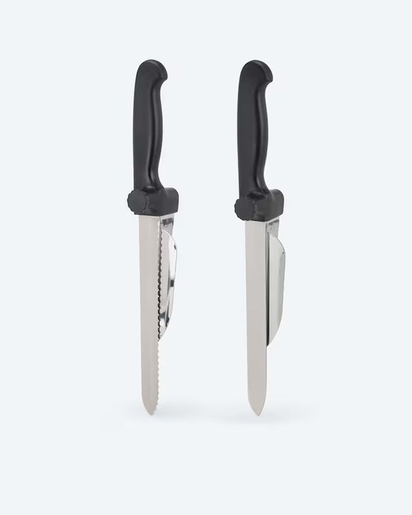 2er Set Messer mit Abstandshalter