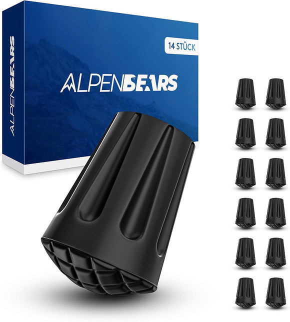 Alpen Bears Wanderstockaufsätze 14x Aufsatz
