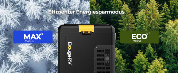 BougeRV CRH Kompressor Kühlbox 18L Griff Tragbar 230V Kühlschrank Auto Camping
