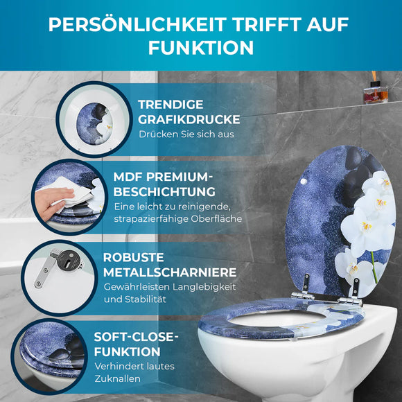 Benkstein WC Sitz Absenkautomatik Toilettendeckel