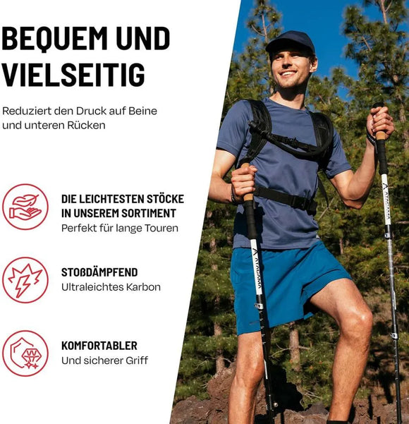 Atacama Wanderstöcke verstellbar Trekking