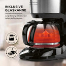 BARISTA Kaffeemaschine Filtermaschine Schwarz Filterkaffeemaschine 10 Tassen-2