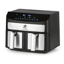 Kochwerk Heißluftfritteuse Doppelkammer Airfryer 7L-1