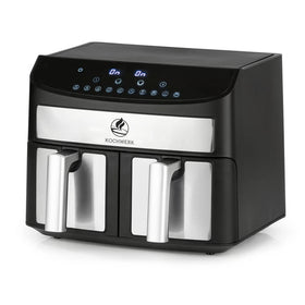Kochwerk Heißluftfritteuse Doppelkammer Airfryer 7L