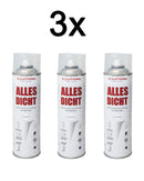 3x Alles Dicht Spray 500ml Dichtspray Abdichtung wasserdicht Flüssigkunststoff-1