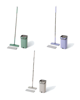 Clever In & Out Wischmop 3.0 Boden Reiniger Bodenwischer Eimer und Wischer Mopp