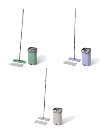 Clever In & Out Wischmop 3.0 Boden Reiniger Bodenwischer Eimer und Wischer Mopp