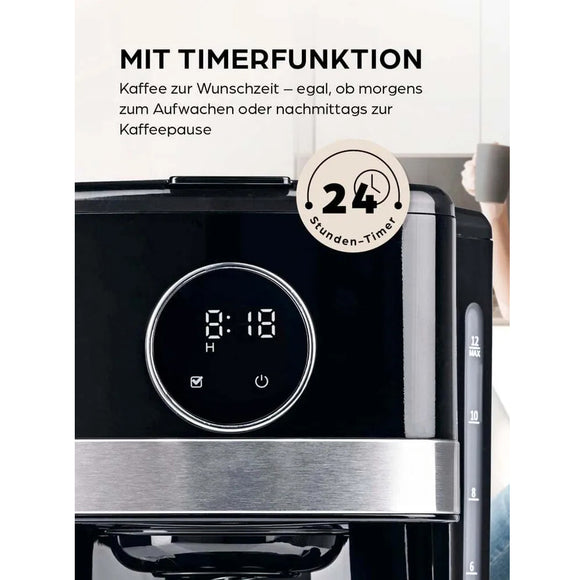 Barista Kaffeemaschine Glaskanne Timer Touchdisplay Filtermaschine Filterkaffee