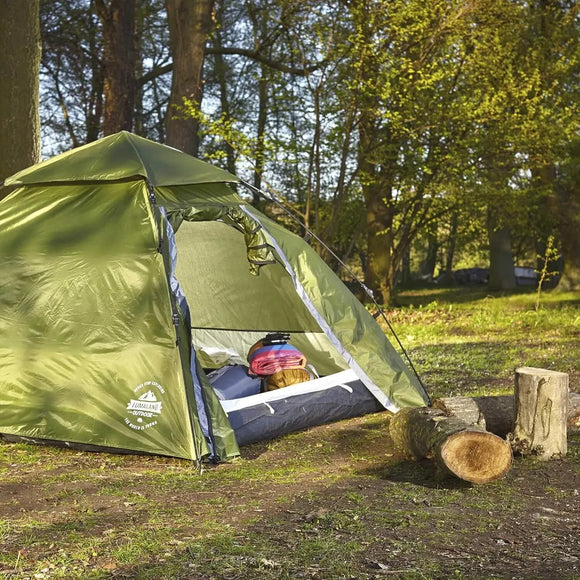 Lumaland Pop Up Kuppelzelt Wurfzelt 3 Personen