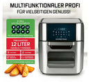 GOURMETmaxx Heißluftfritteuse Airfryer XXL 12L-3