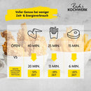 Rachs KOCHWERK Digitale Heißluftfritteuse 4L-4