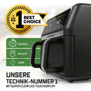 GOURMETmaxx Heißluftfritteuse AirGenius XXL 10L-2