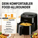 GOURMETmaxx Heißluftfritteuse 4,5L Airfryer 1400W-2