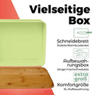 Lumaland Brotkasten Metall mit Bambusdeckel-2