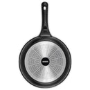 N8WERK Aluguss-Pfanne Midnight Edition 28 cm mit Farbwechsel-Temperaturanzeige-8