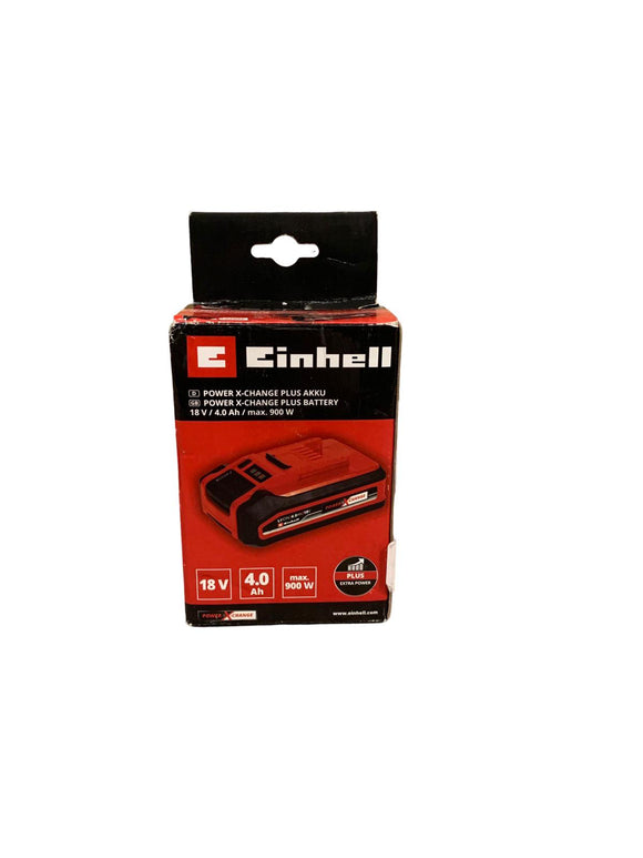 Original Einhell 18V 4,0 Ah Power X-Change PLUS 18 V Akku für alle PXC-Geräte