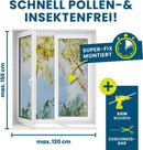 Pollenschutz Moskitonetz Fliegengitter für Fenster-4