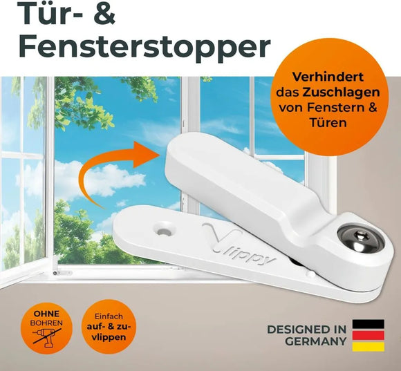 Vlippy Tür- & Fensterstopper 4 Stück